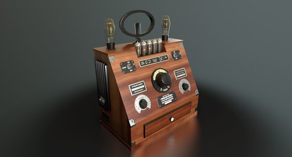 occidental máximo ciclo modelo 3d Radio Espíritu de St. Louis Low Poly - TurboSquid 1141008