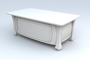 3d toon desk model
