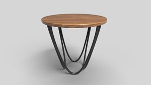 3D Round Table N112 model