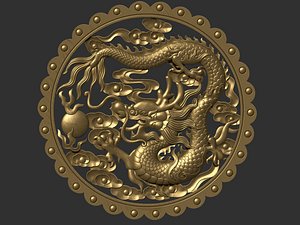 3D model dragon