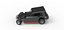 Vintage Dirt Modified stock car Version 6 while turning Scale 1 to 25