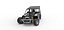 Vintage Dirt Modified stock car Version 6 while turning Scale 1 to 25