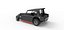 Vintage Dirt Modified stock car Version 6 while turning Scale 1 to 25