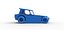 Vintage Dirt Modified stock car Version 6 while turning Scale 1 to 25