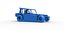 Vintage Dirt Modified stock car Version 6 while turning Scale 1 to 25