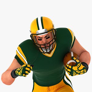 NFL Player Wreath Attachment. Packers Player 3D Character 