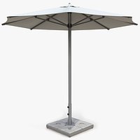Garden Patio Umbrella Center Pole Open