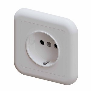 03 - Power Outlet 3D model