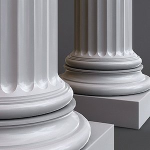 3D Column Foot Models - Browse & Download Formats - TurboSquid