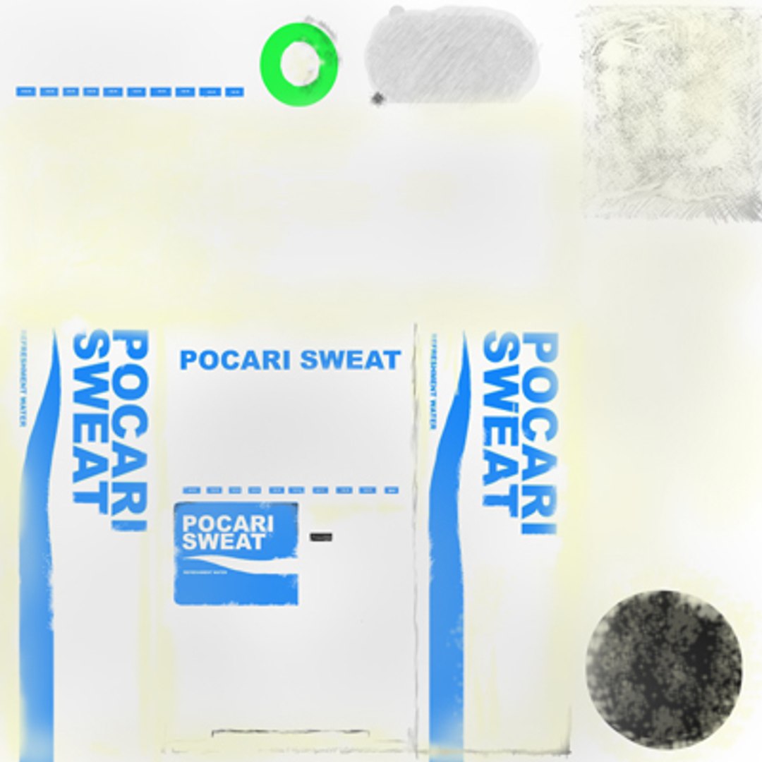 Vending Machine Japanese Pocari 3d Ma