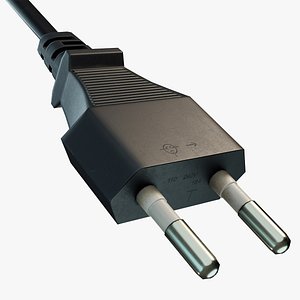 Electrical Plug Type C 3D model