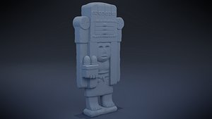 3D Chicomecoatl - Aztec Deity