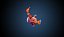 Cartoon-Pinguin und Clownfish