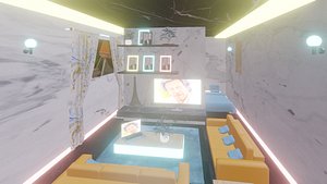 room lighting modern 3D model