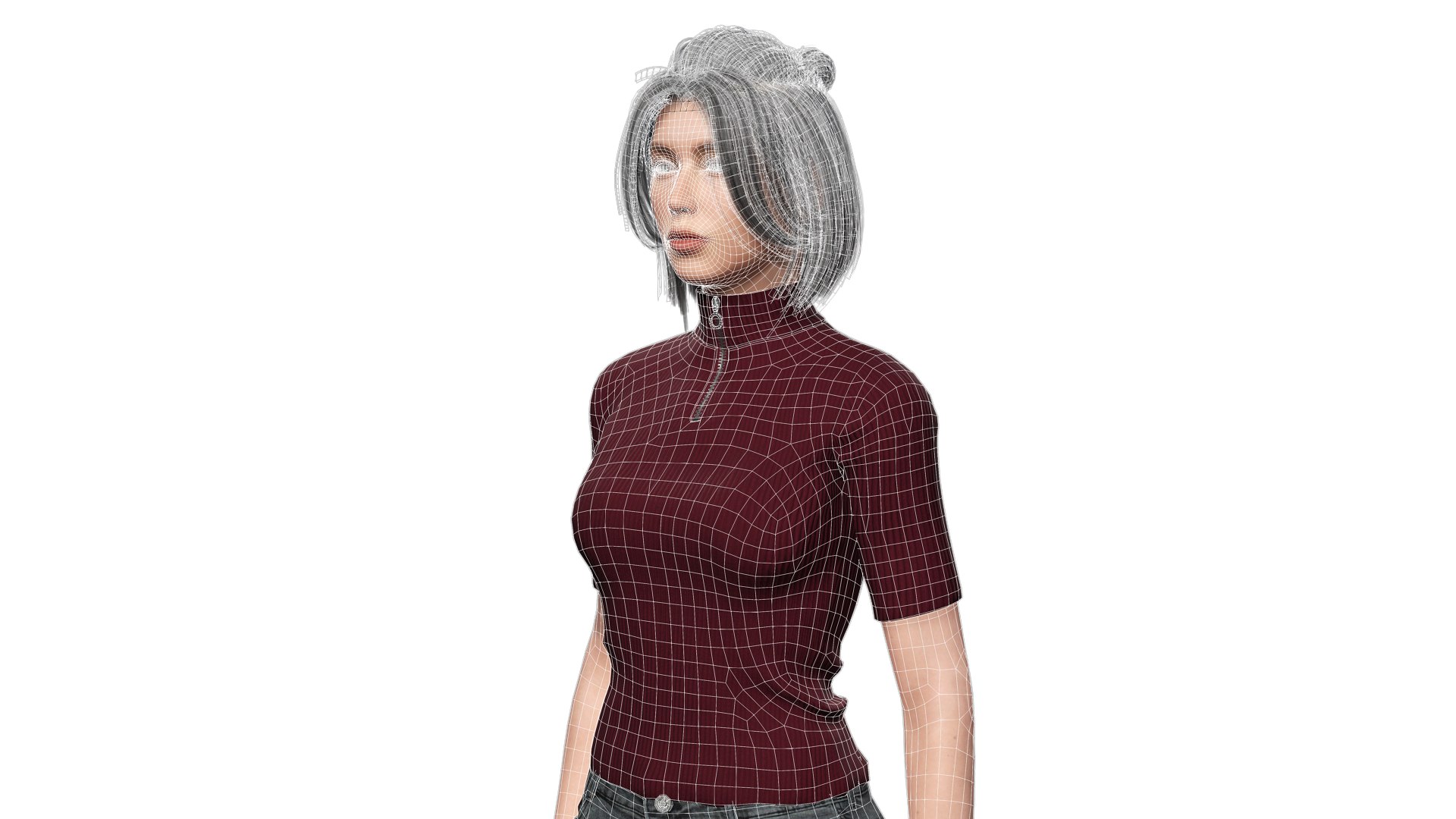 Realistic Female NPC model https://p.turbosquid.com/ts-thumb/tD/9jg6nV/eR/wire8/png/1788988441/1920x1080/fit_q87/8de598009381058ac0c260aceb2a35d6b31c73b8/wire8.jpg