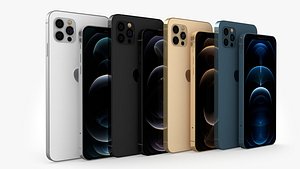 iphone 12 pro 3D model