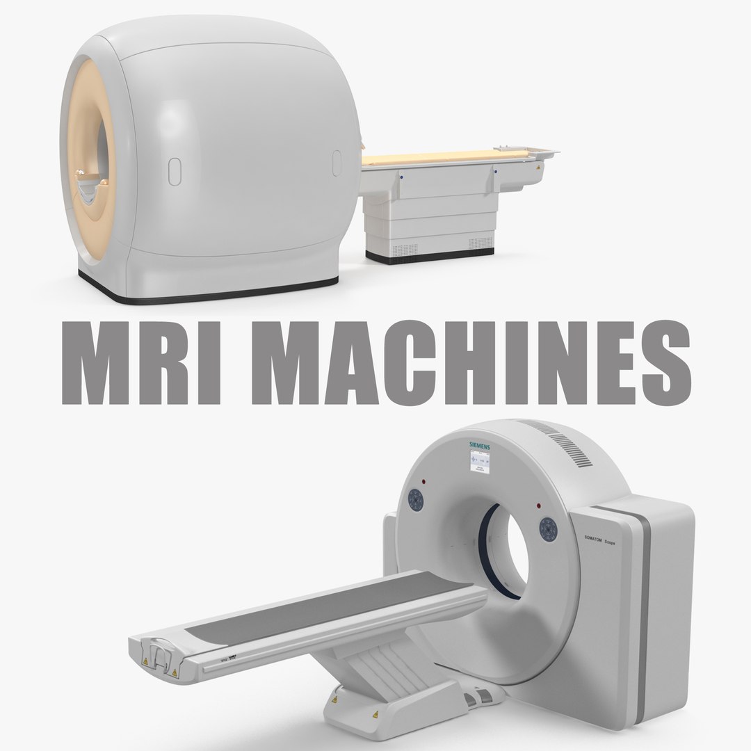 Mri Machines 3D Models Collection 3D model preview