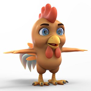 Cartoon Rooster