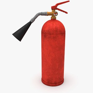 3D model dirt extinguisher