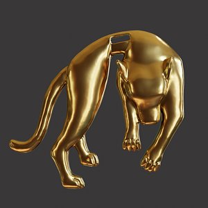 Cat pendant 3D model