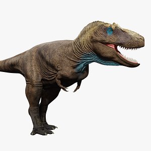 3D model dinosaur tyrannosaurus animate