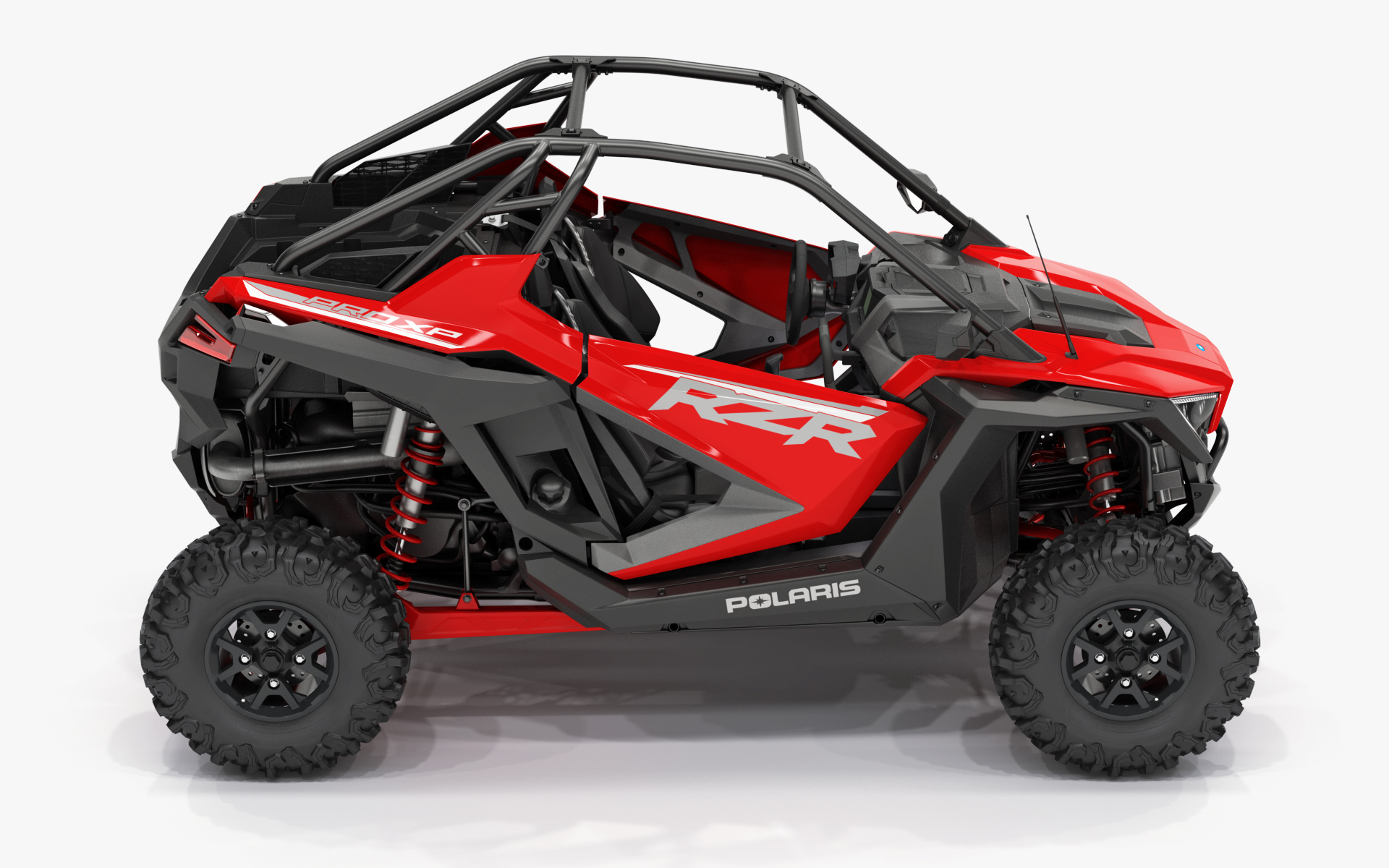 modelo 3d Polaris RZR PRO XP Premium Rojo - TurboSquid 1704406