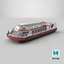 London River Cruises Boat 3D