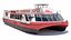 London River Cruises Boat 3D