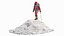 Snow Covered Climber on Snow Peak model