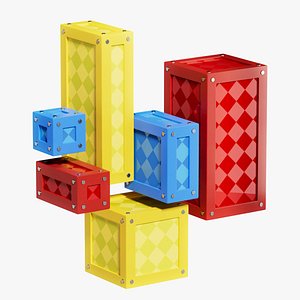 Mario Metal Box Platforms