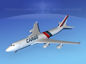boeing 747 747-8 747-8i 3d model