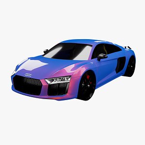 3D 3D Audi R8 Model