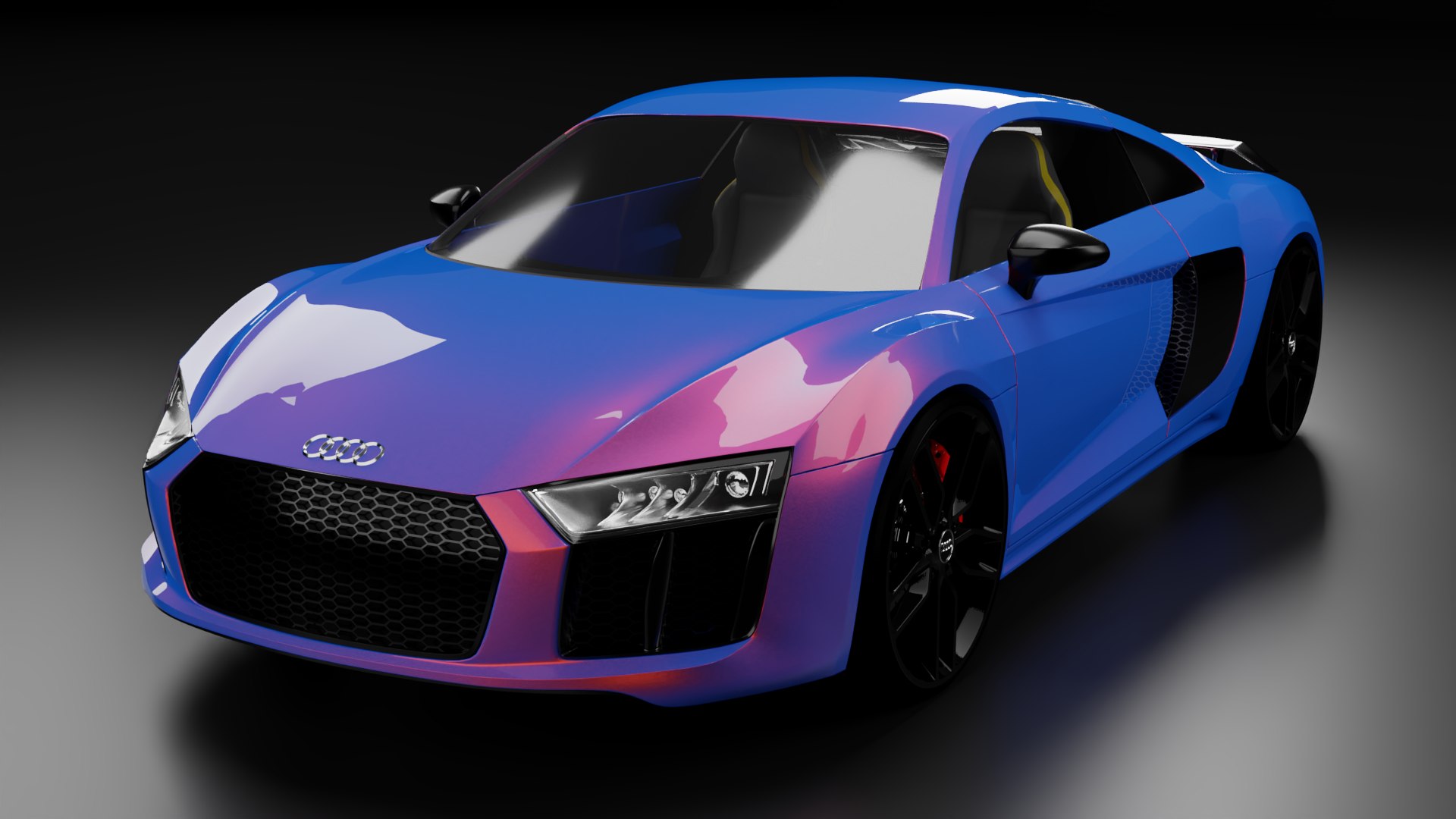 Audi r8 3d model