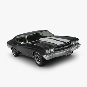 chevrolet chevelle 1970 3d model