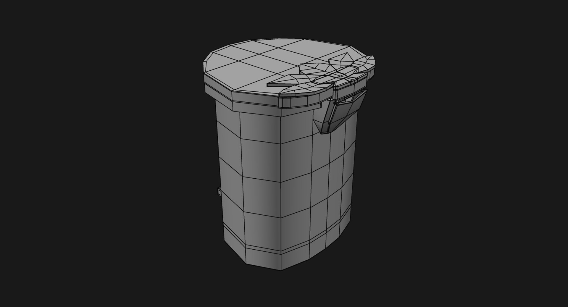 Bin recycle 3D model - TurboSquid 1203083