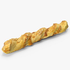 Cheese Stick 3D model