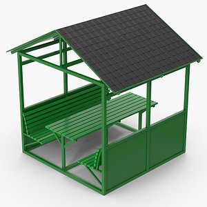 Garden Gazebo 3D model