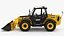 3D Telehandler JCB 535-125 Loader Shovel model
