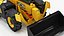 3D Telehandler JCB 535-125 Loader Shovel model