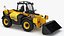 3D Telehandler JCB 535-125 Loader Shovel model