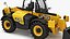 3D Telehandler JCB 535-125 Loader Shovel model