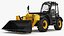 3D Telehandler JCB 535-125 Loader Shovel model