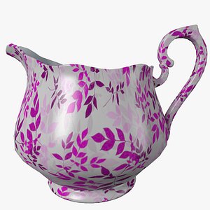 tea cup sugar 3D model