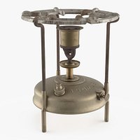 Retro Kerosene Stove Primus Brass Used