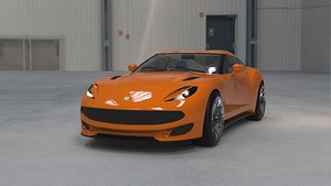 3D model Aston Martin V12 Zagato