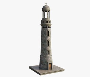 3D model Ancient Tower Dome