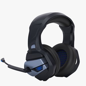 Gaming Headphones 3D model