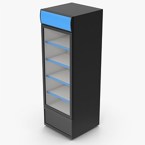 Beverage Refrigerator Blue