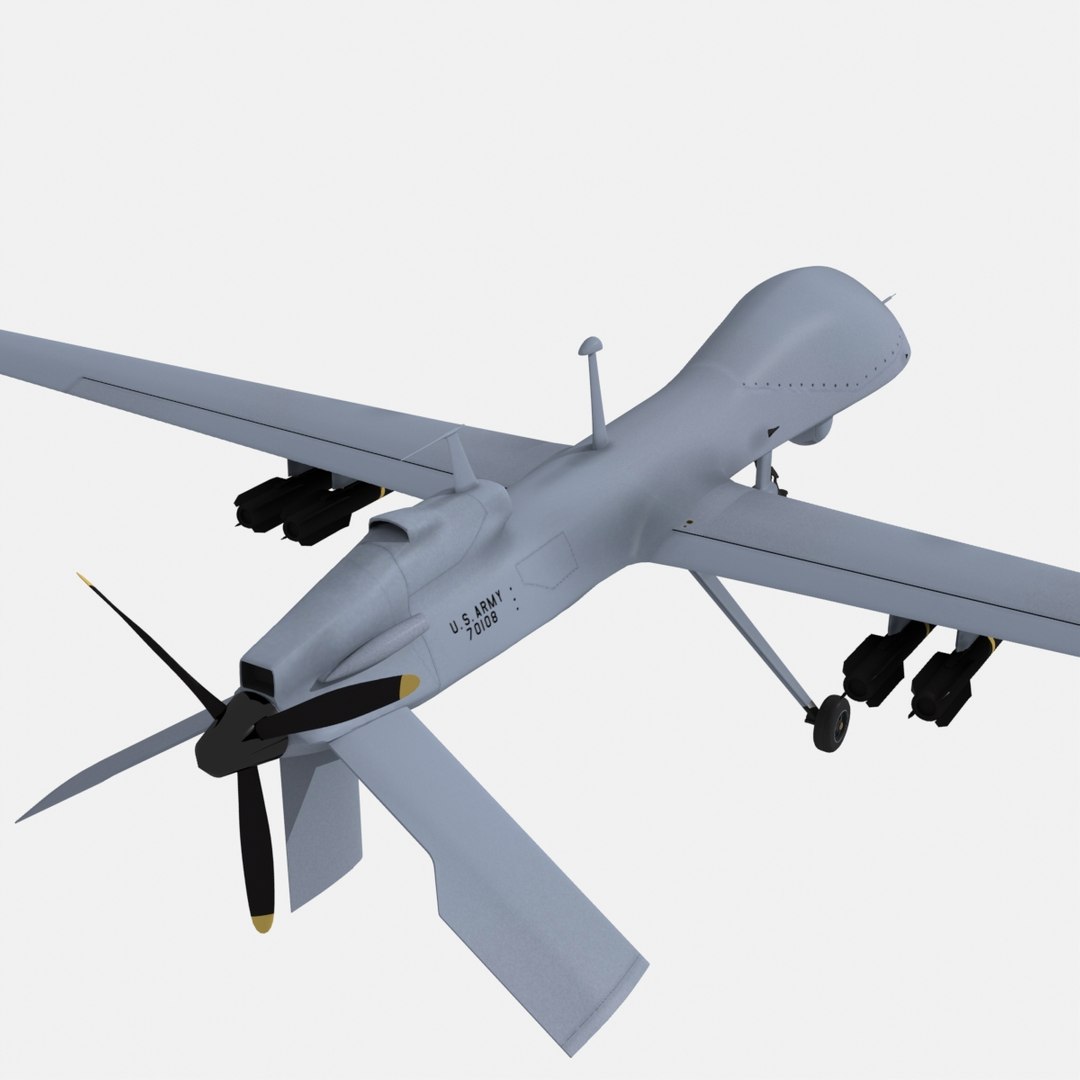 Unmanned Mq-1c Grey Eagle 3D - TurboSquid 1518670