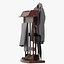 Suit Suit Valet En Bois Marron 1